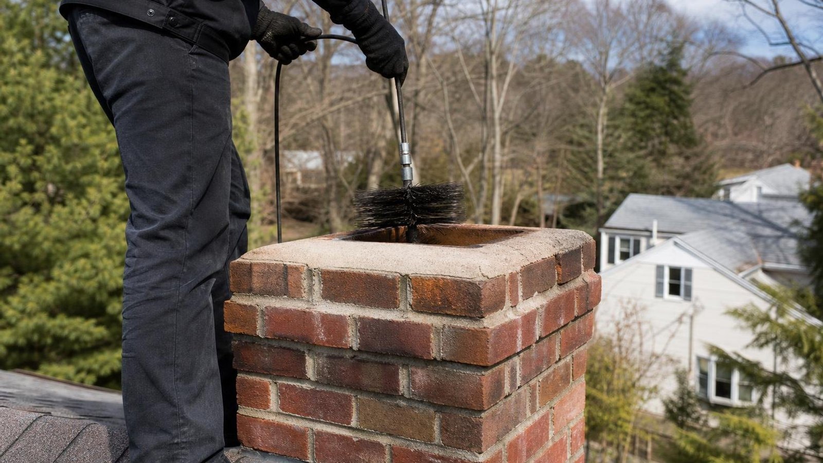 Practical chimney sweep & inspection in Port Jefferson Station